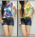 BLOUSE SUN FLOWER